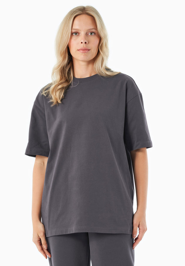 Tussem Unisex Basic Organic Cotton T-Shirt Grey