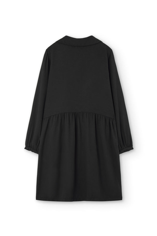 Tracy Tencel Shirt Dress Black