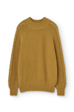 Turner Organic Cotton Sweater Mustard