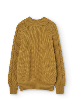 Turner Organic Cotton Sweater Mustard