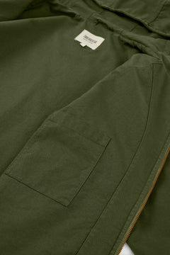 Men's Tensel Jacket Organic Cotton Olive Green