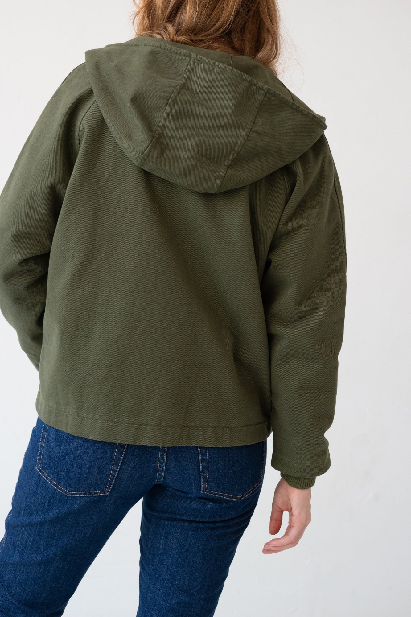 Turina Jacket Organic Cotton in Olive Green