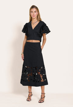 Talitha Skirt Onyx Black