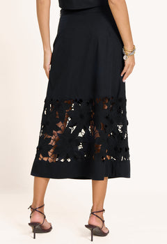 Talitha Skirt Onyx Black