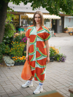 Casual Jersey Dress Watermelon