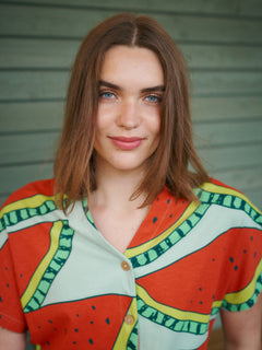 Casual Jersey Dress Watermelon