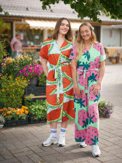 Casual Jersey Dress Watermelon