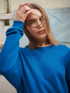 Superpower Oversize Sweatshirt Sodalite Blue