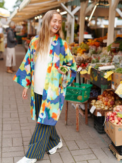 Tencel Kimono Jacket Flowerfield