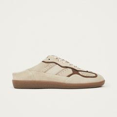 Tb.490 Mule Leather Sneakers Cream