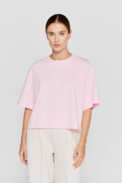 Tibi T-Shirt Parfait Pink