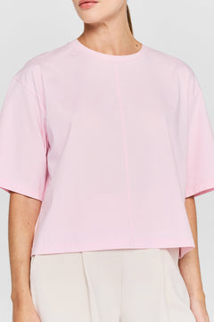 Tibi T-Shirt Parfait Pink