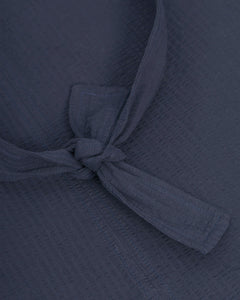 Tie Tote Bag Dark Navy