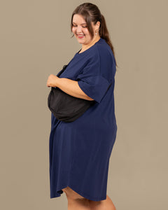 T-Shirt Dress Ocean Blue