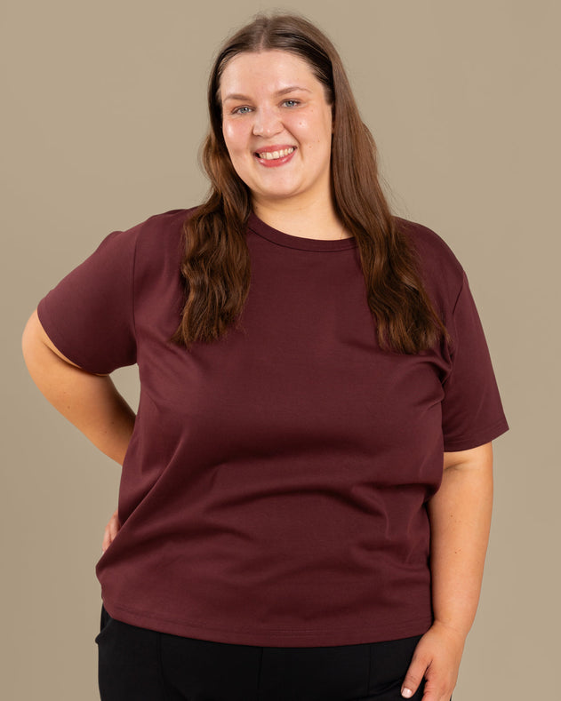Arki T-Shirt Burgundy