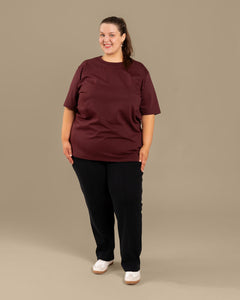 Ajaton T-Shirt Burgundy