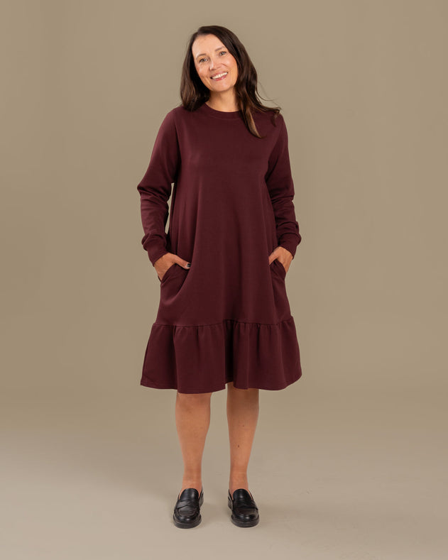 Lempi Dress Burgundy