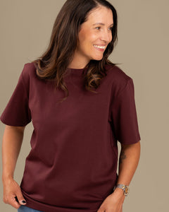 Ajaton T-Shirt Burgundy