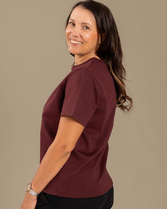 Arki T-Shirt Burgundy