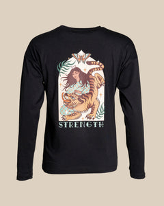 Long Sleeve T-Shirt Strength Black