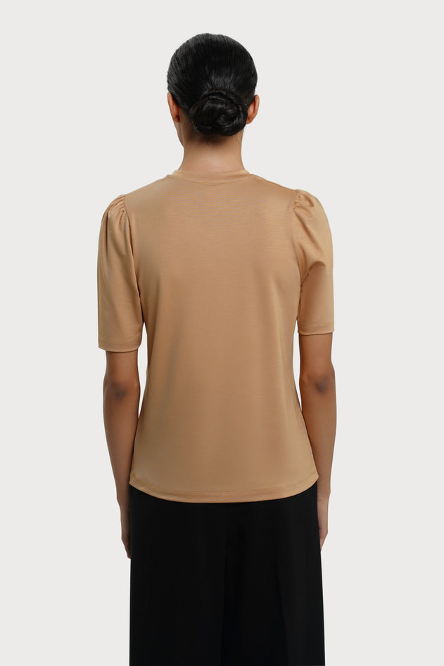 Tu Puff Top Camel Brown