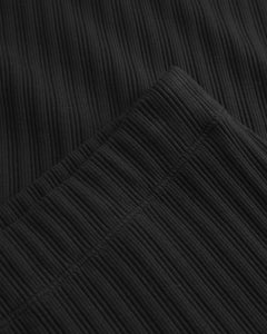 Ribbed Tube Skirt True Black