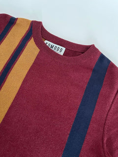 Johnny Organic Cotton Knit T-Shirt Rhubarb