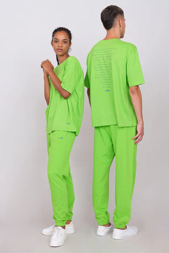 Oversize Unisex Joggers Apple Green