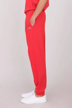 Oversize Unisex Joggers Red