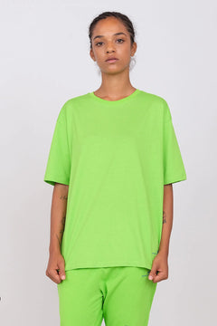 Unisex Oversize Crewneck T-Shirt Apple Green