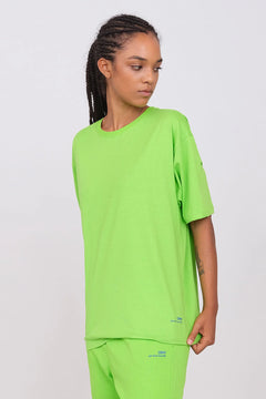 Unisex Oversize Crewneck T-Shirt Apple Green