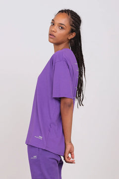 Unisex Oversize Crewneck T-Shirt Violet