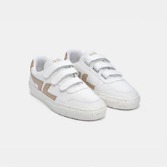 Alpha Velcro Sneakers White / Beige