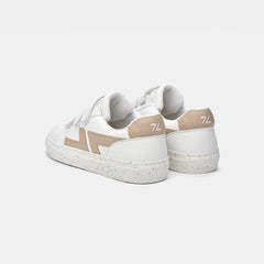 Alpha Velcro Sneakers White / Beige