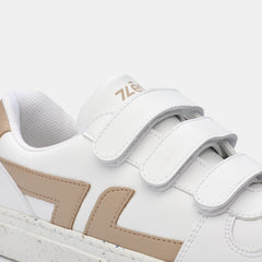 Alpha Velcro Sneakers White / Beige