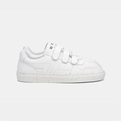 Alpha Velcro Sneakers All White