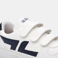 Alpha Velcro Sneakers White / Marine