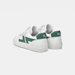 Alpha Velcro Sneakers White / Green