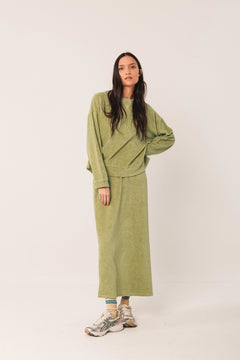 Lara Terry Sweatshirt Green