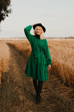 Lilia Dress Green