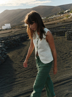 Jared Linen Pants Green