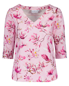 Vera Blouse Ballet of Blossoms Pink