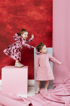 Camille Kids' Raincoat Pink