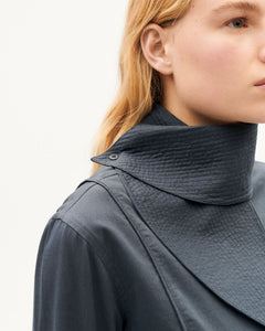 Georgia graphite blouse