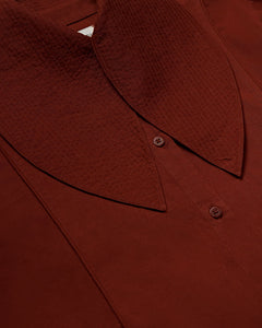 Georgia brown blouse