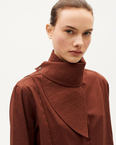 Georgia brown blouse