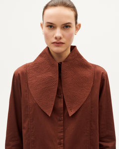 Georgia brown blouse