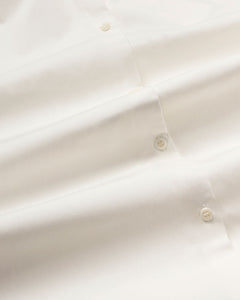 Oversize poplin Juana blouse White