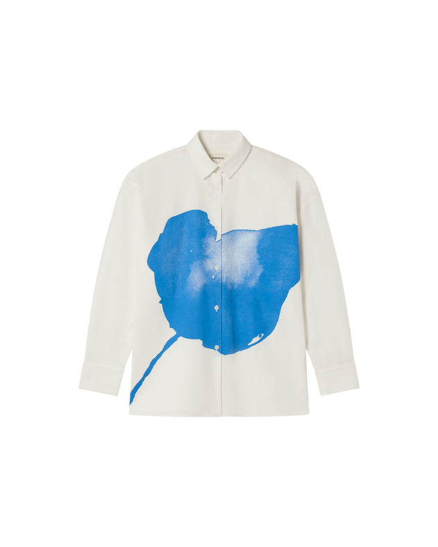 White blouse Flower Juana