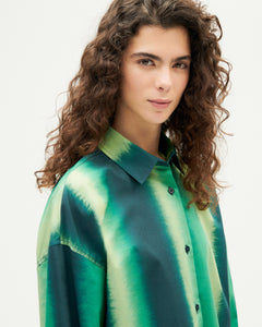 Green blouse water Juana